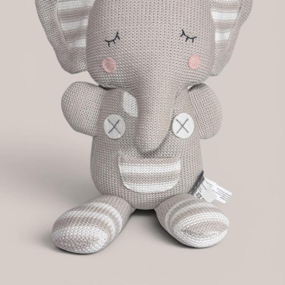 Living textiles theodore elephant knitted